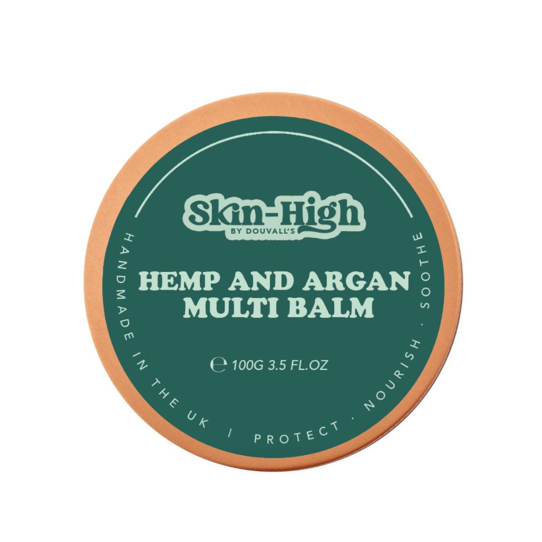 Organic cold pressed Hemp & Argan Multi Balm 100g-0