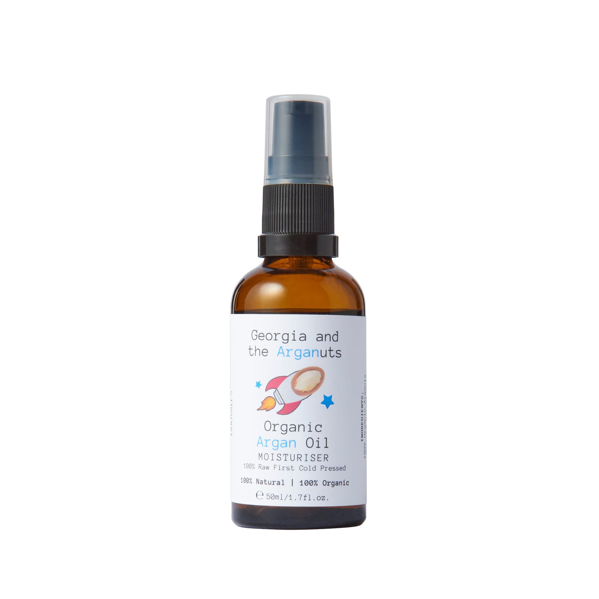 Georgia and the Arganuts Childrens Organic Argan Oil Moisturiser 50ml-1